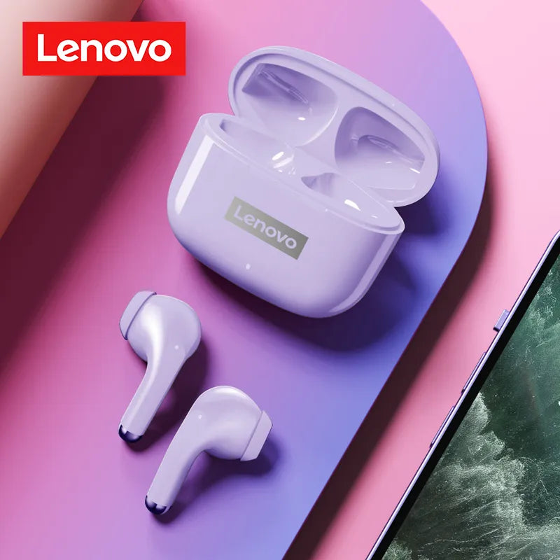 Fones de Ouvido Lenovo-LP40 Pro TWS: Liberdade e Qualidade de Som Superior