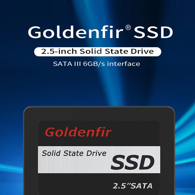 Goldenfir SSD 2,5": Desempenho de Próxima Geração para Todas as Necessidades