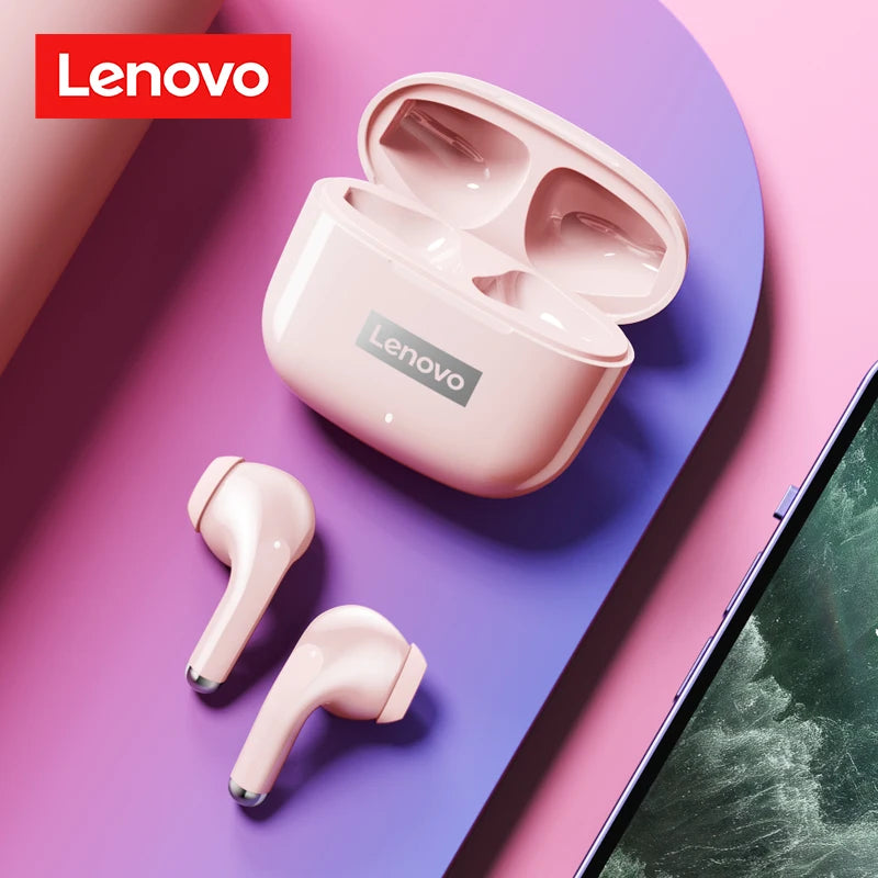 Fones de Ouvido Lenovo-LP40 Pro TWS: Liberdade e Qualidade de Som Superior