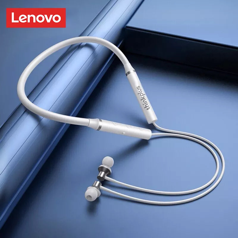 Lenovo-HE05X Fones De Ouvido Bluetooth, Tampões À Prova D 'Água, HiFi Sou