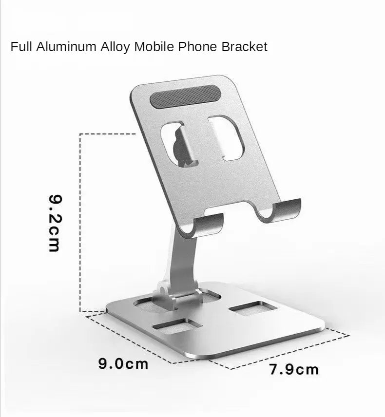 Suporte Portátil de Liga de Alumínio para Telefone e Tablet