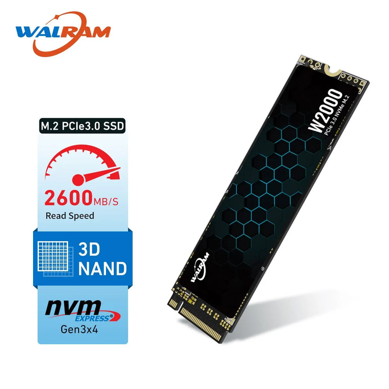 SSD WALRAM NVMe M.2 - O Upgrade Essencial para Desempenho Superior