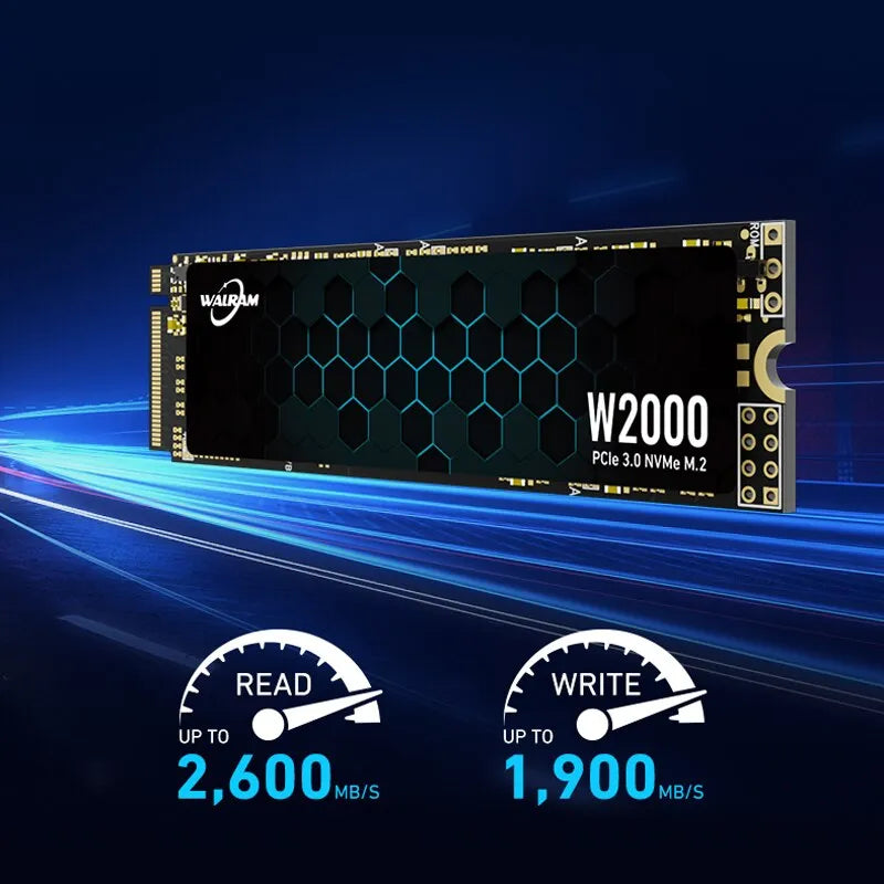 SSD WALRAM NVMe M.2 - O Upgrade Essencial para Desempenho Superior