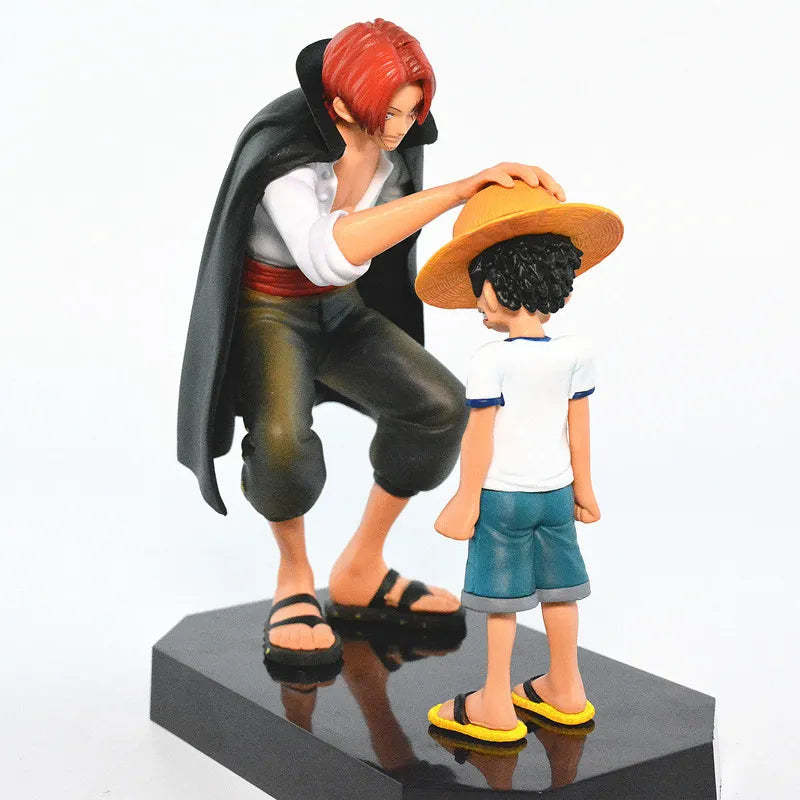 Figura de ação de anime One Piece, Quatro Imperadores, Hastes, Chapéu de Palha