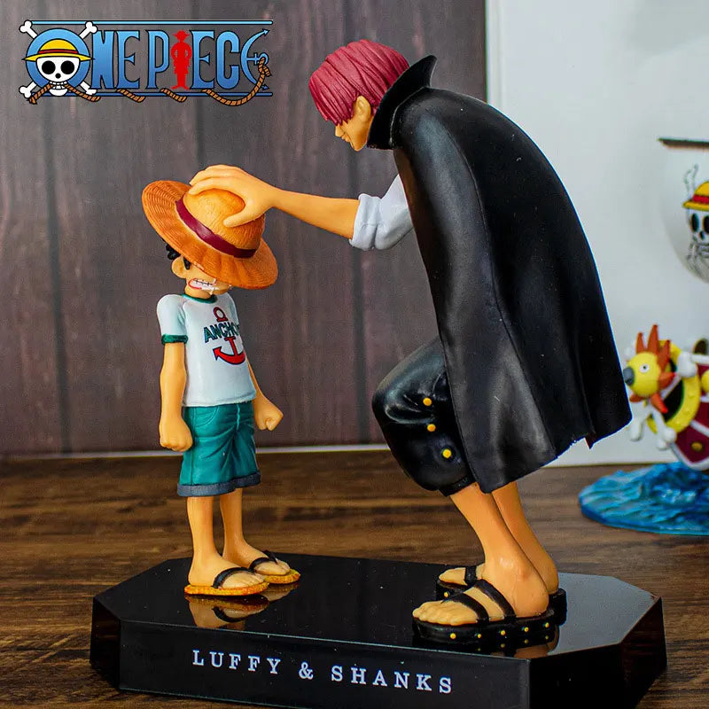 Figura de ação de anime One Piece, Quatro Imperadores, Hastes, Chapéu de Palha