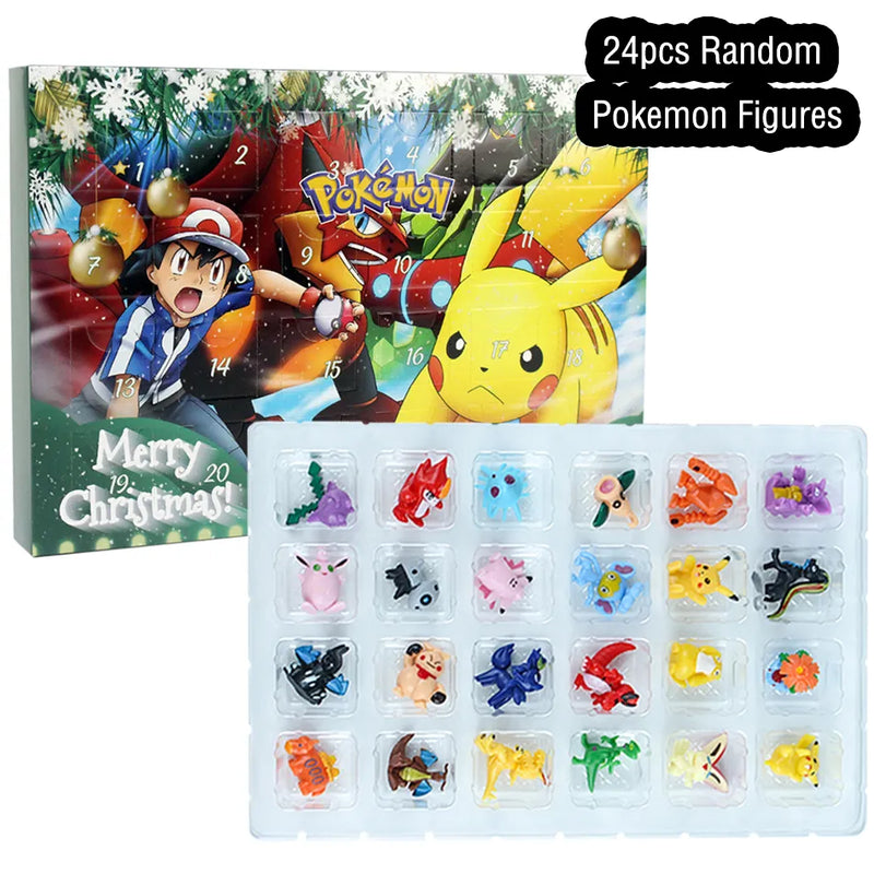 Pokémon Pikachu Anime Figure Set para Crianças, Action Figure Kawaii