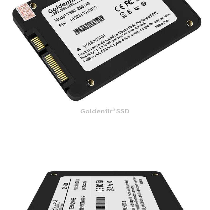 Goldenfir SSD 2,5": Desempenho de Próxima Geração para Todas as Necessidades