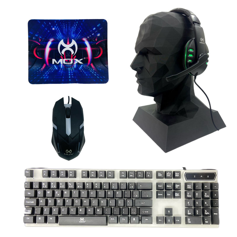 Kit Gamer Completo: Domine seus Jogos com Estilo e Desempenho